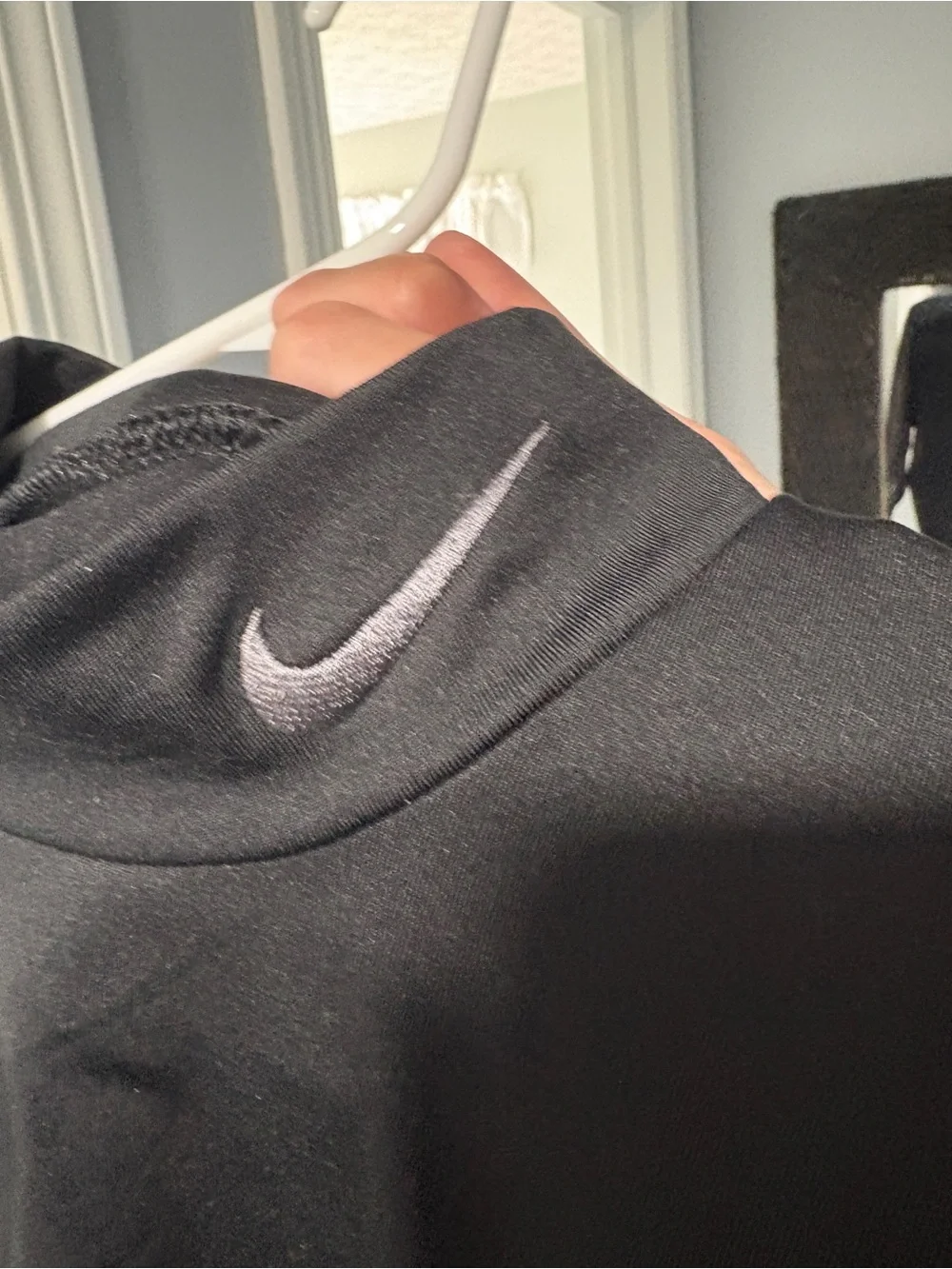 Nike Black Men's Turtleneck Performance Sweater